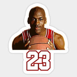 MJ 23 - THE GOAT Sticker